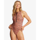 Billabong Γυναικείο ολόσωμο μαγιό A/Div High Neck One Piece Swimsuit